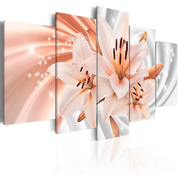 Wandbild - Coral Lilies günstig online kaufen