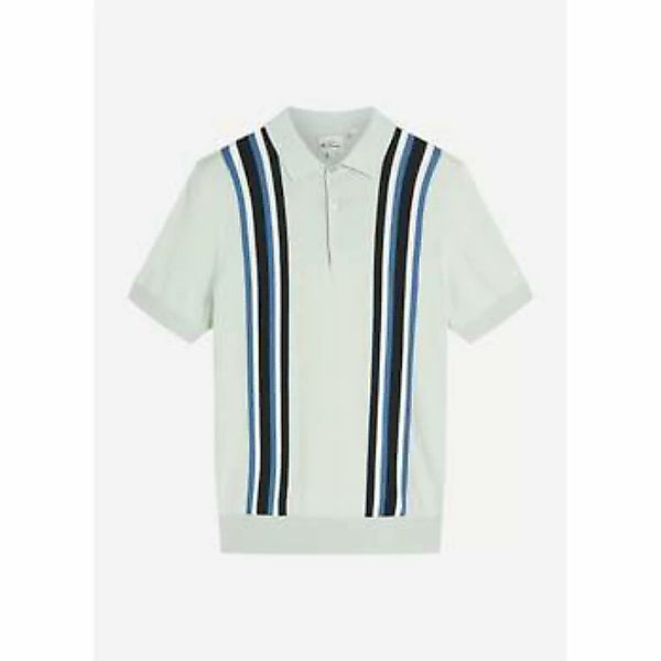 Ben Sherman  T-Shirts & Poloshirts Verticle stripe polo - light green günstig online kaufen