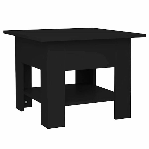 Vidaxl Couchtisch Schwarz 55x55x42 Cm Spanplatte günstig online kaufen