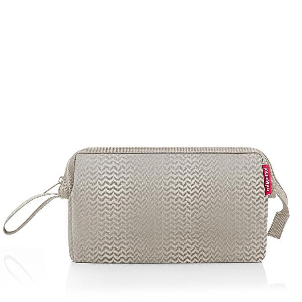 REISENTHEL® Kulturbeutel travelcosmetic herringbone sand, travelcosmetic günstig online kaufen