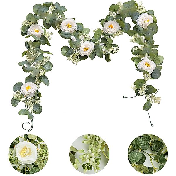 Kunstblume Künstliche Blumen Blumenrebe Zimmerwand Heimdekoration günstig online kaufen