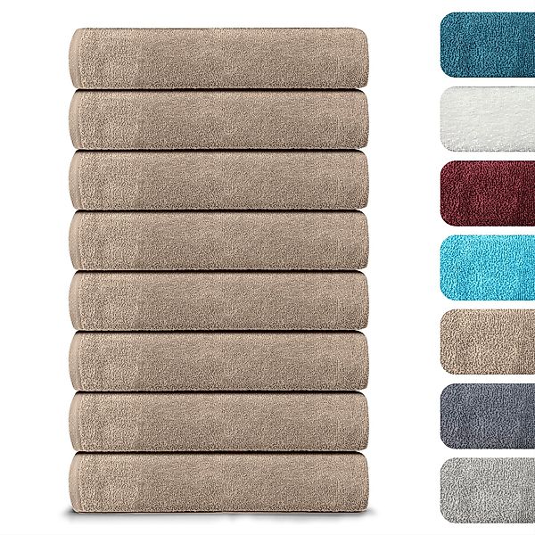 BARBONS Handtücher Set – 8-tlg Handtuch günstig online kaufen