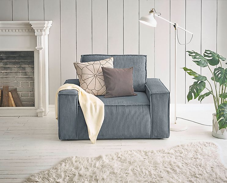 Home affaire Sessel "SHERWOOD, Love-Seat in 3 Stoffarten verfügbar", passen günstig online kaufen