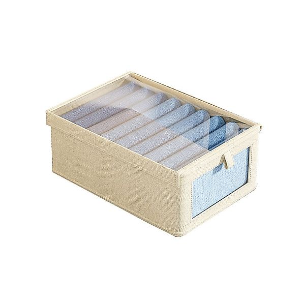 Coonoor Aufbewahrungsbox Faltbare Aufbewahrungsbox, Mit transparentem günstig online kaufen