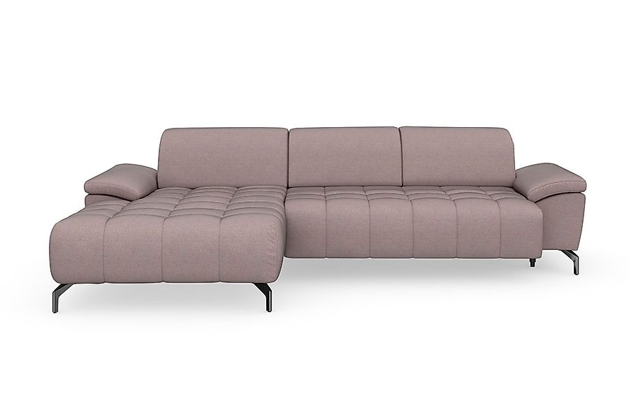 sit&more Ecksofa »Cool L-Form«, wahlweise mit Kopfteilverstellung und Vorzi günstig online kaufen
