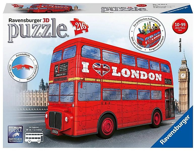 Ravensburger Puzzle London Bus, Puzzleteile günstig online kaufen