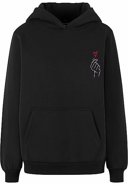Miss Tee Kapuzenpullover "Miss Tee K Heart EMB Fluffy Hoody" 1 Stk. günstig online kaufen