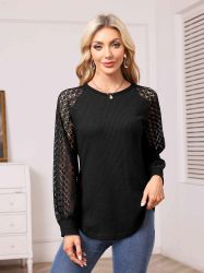 Beluring Langarmshirt Damen Langarm Bluse mit günstig online kaufen