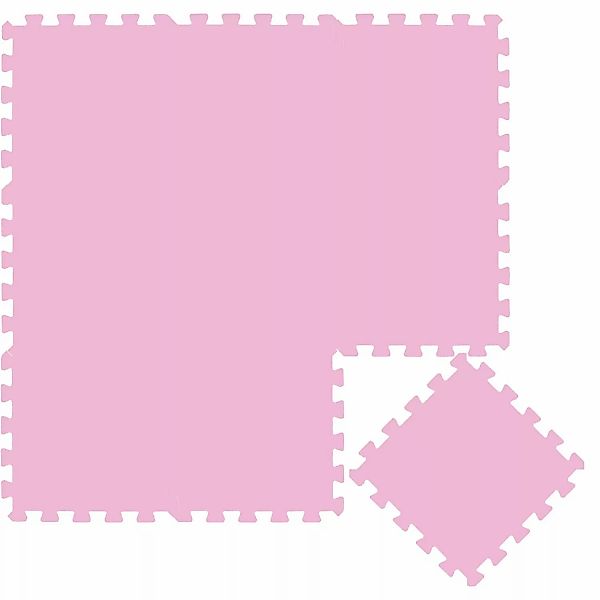 LittleTom Baby & Kinder Puzzlematte 30 x 30 cm 9 Stück  Pink günstig online kaufen