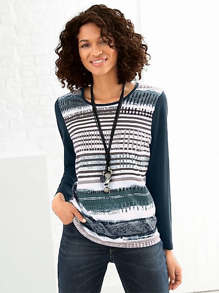 Casual Looks Langarmshirt "Shirt" 1 Stk. günstig online kaufen