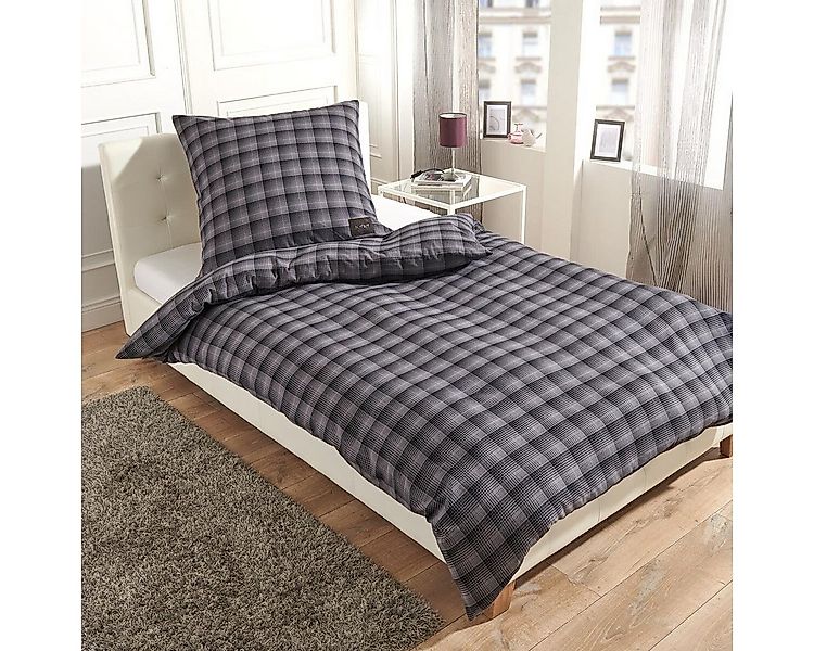 JOOP! Bettwäsche Soft Checks, Flanell, 2 teilig günstig online kaufen