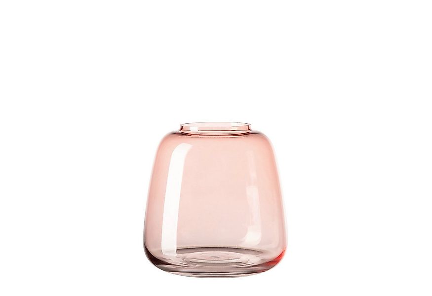 Fink Dekovase SUNDAY Vase - H.15,5cm x Ø14,5cm - rose - Glas - Wohnaccessoi günstig online kaufen