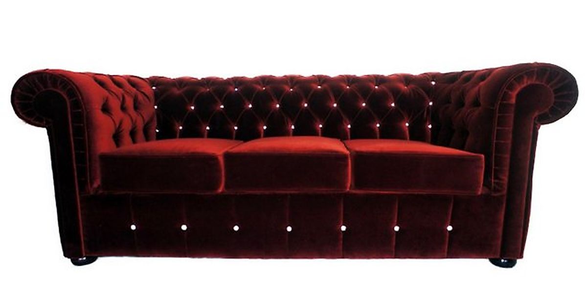 JVmoebel Sofa Chesterfield Sofa Couch Polster Designer 3 Sitzer Garnitur So günstig online kaufen