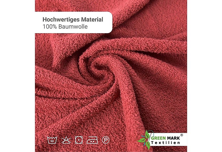 NatureMark Handtücher 8er-Sparpack Handtücher 50x100cm, 100% Baumwolle (8-S günstig online kaufen