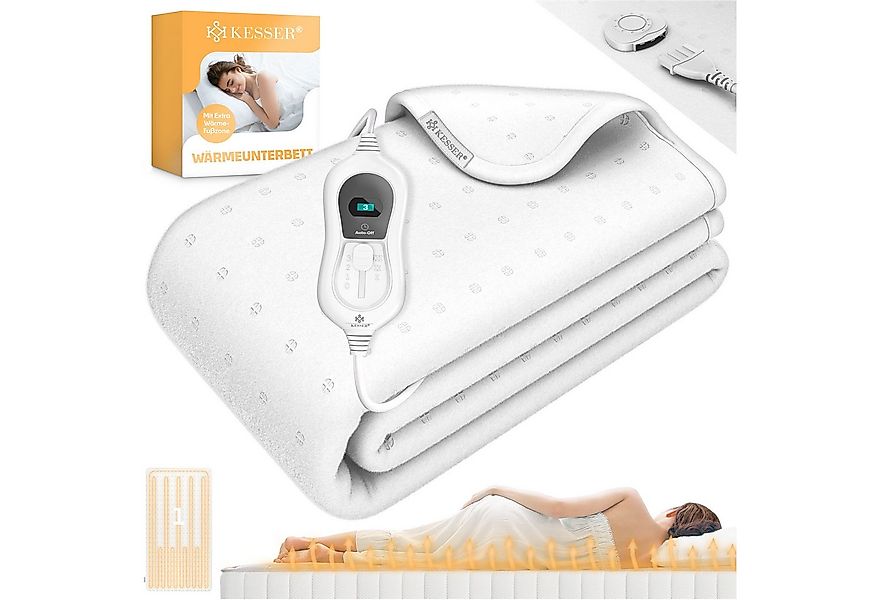 KESSER Wärmeunterbett, Wärmeunterbett mit Abschaltautomatik Fernbedienung H günstig online kaufen