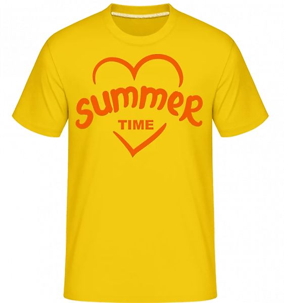 Summertime Heart · Shirtinator Männer T-Shirt günstig online kaufen