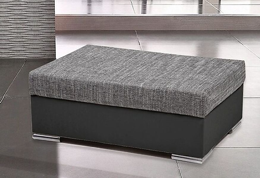 COLLECTION AB Hocker »John«, Frei im Raum stellbar, wahlweise mit Federkern günstig online kaufen