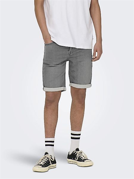 ONLY & SONS Jeansshorts "ONSPLY LIGHT BLUE 5189 SHORTS DNM NOOS" günstig online kaufen