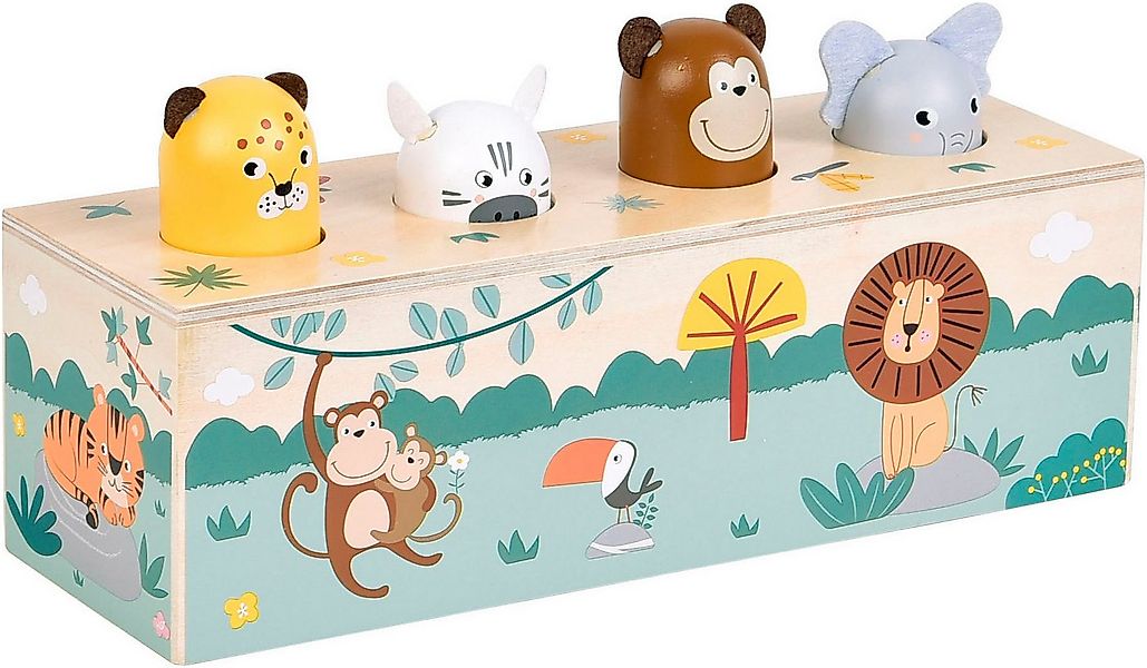Small Foot Spielzeug-Musikinstrument Drückspiel Tierlaute Safari günstig online kaufen