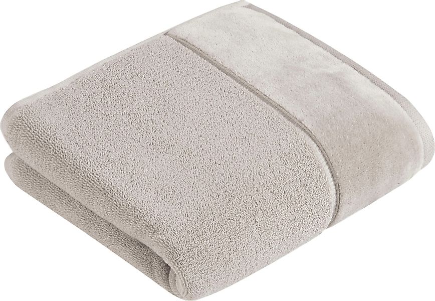 Vossen Handtuch Pure, Webfrottier (2-St), Baumwolle günstig online kaufen