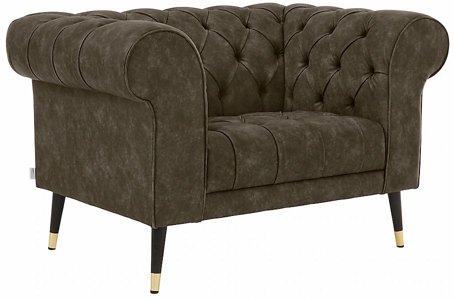 Home affaire Loveseat »Tinnum Loveseat, Chesterfield Sessel« günstig online kaufen