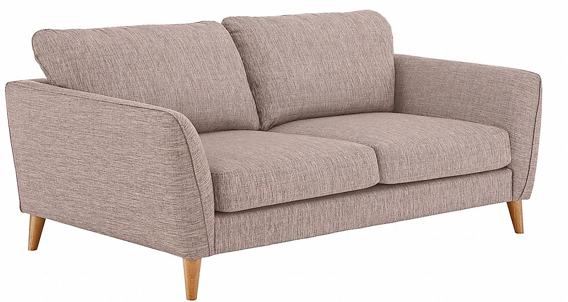 Home affaire 3-Sitzer "MARSEILLE 3er Sofa 206 cm, Cord, Flachgewebe, Strukt günstig online kaufen