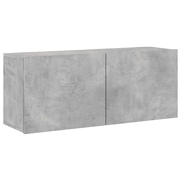 vidaXL TV-Schrank TV-Wandschrank Betongrau 100x30x41 cm günstig online kaufen