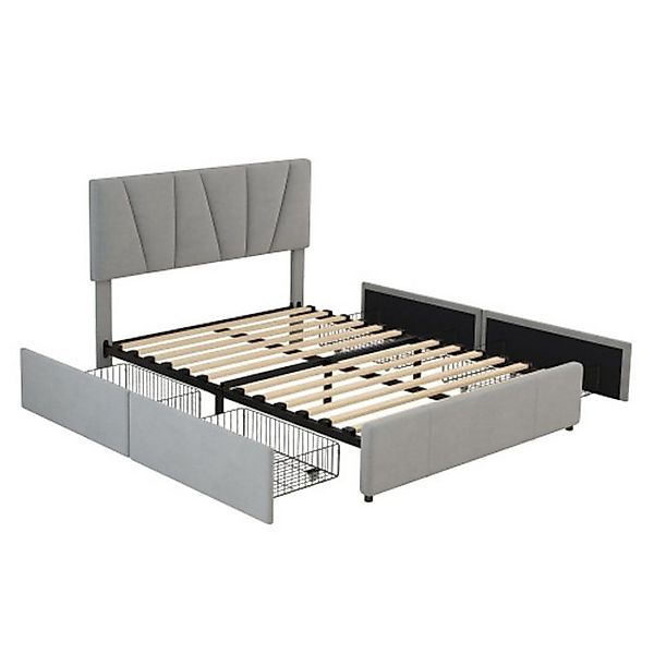 TavilaEcon Polsterbett Doppelbett Jugendbett Plattform Bett günstig online kaufen