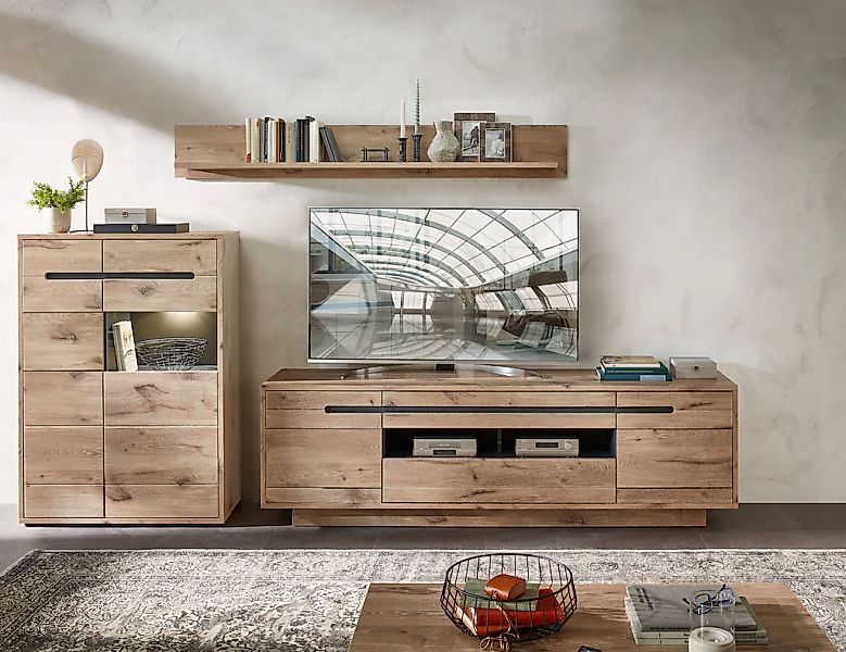 Innostyle Wohnwand "BELLANO" Komplett-Set, 3 Stk. tlg. günstig online kaufen