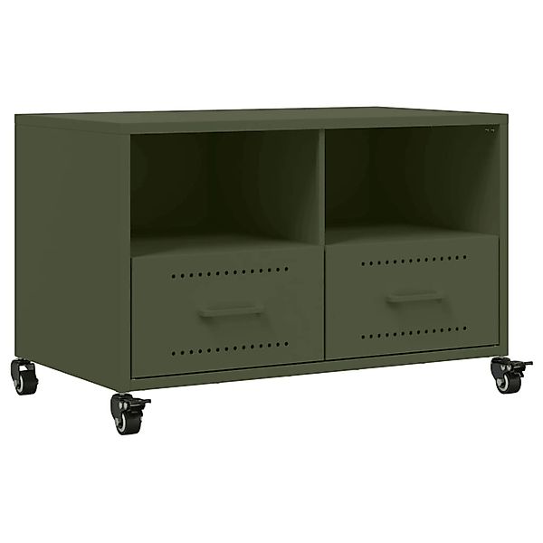 vidaXL TV-Schrank Olivgrün 68x39x43,5 cm Stahl 846702 günstig online kaufen