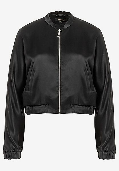 MORE&MORE Blouson Sateen Zipper Blouso günstig online kaufen