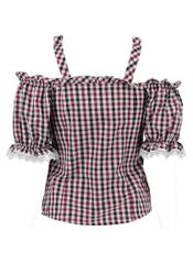 OS Trachten Trachtenbluse Batoya Tailliert, Träger günstig online kaufen