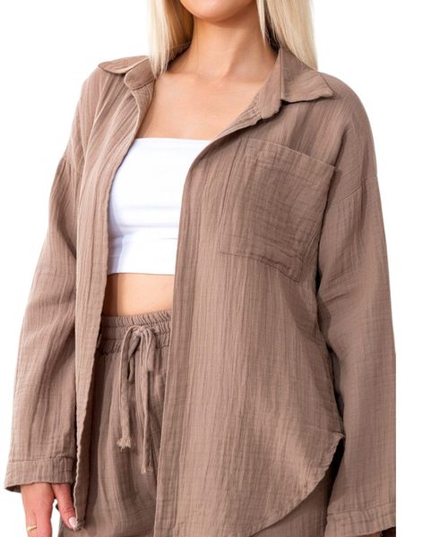 WENOR Hemdbluse Damen aus Musselin - günstig online kaufen