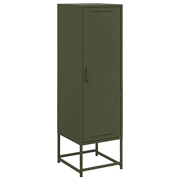 vidaXL Highboard Olivgrün 36x39x123 cm Stahl 846528 günstig online kaufen