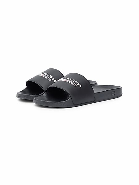 Tommy Hilfiger Pantolette "TOMMY HILFIGER RAISED POOL SLIDE", Sommerschuh, günstig online kaufen