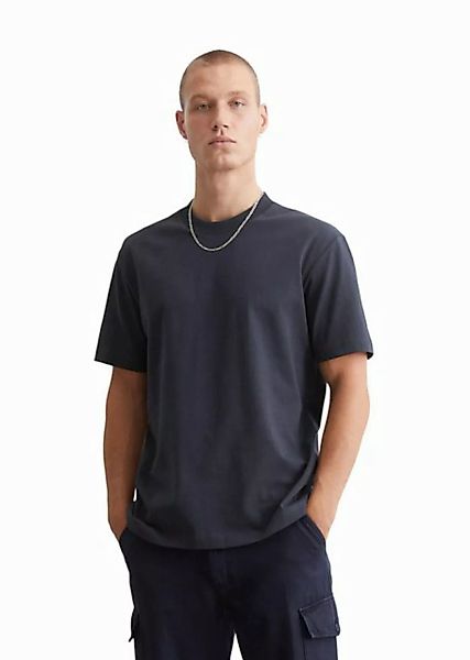 Marc O'Polo DENIM T-Shirt mit gummierten Markenlogo in dynamischer Schreibs günstig online kaufen