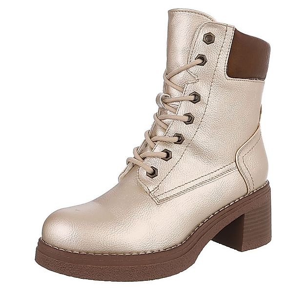 Ital-Design Elegante Damen-Stiefelette mit hochwertigem Material und Komfor günstig online kaufen