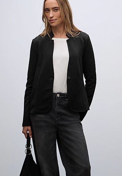 STREET ONE Kurzblazer mit Reverskragen und einem einzelnen Knopf günstig online kaufen