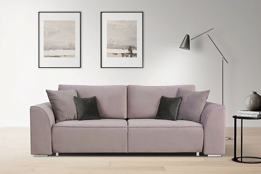 OTTO home "BEATRICE, B: 250 cm - wahlweise mit Bettfunktion" u. Bettkasten, günstig online kaufen