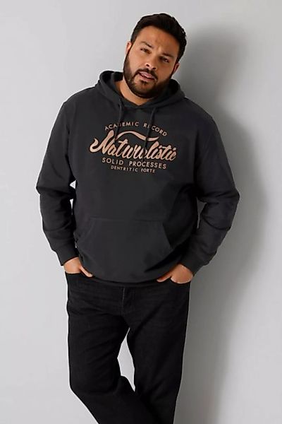 Men Plus Sweatshirt Kapuzensweatshirt Spezialschnitt günstig online kaufen