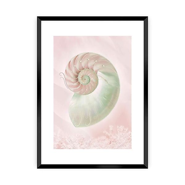 Poster Pastel Pink III, 40 x 50 cm , Ramka: Czarna günstig online kaufen
