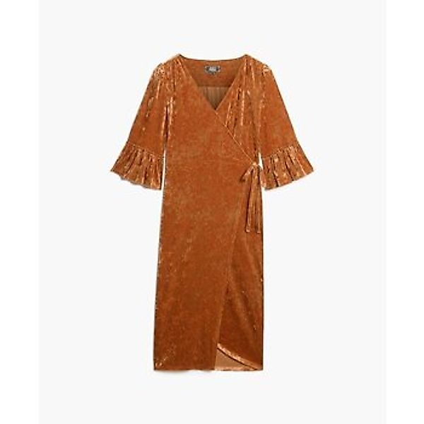 Superdry  Kleider Robe portefeuille mi-longue en velours femme günstig online kaufen