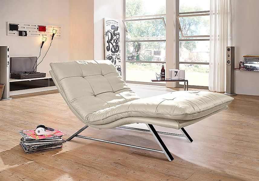 W.SCHILLIG Relaxliege "daily dreams" in Waffelkissen-Optik, wahlweise mit M günstig online kaufen