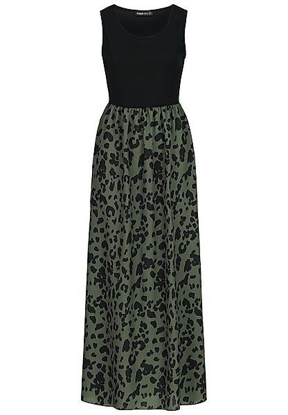 CLOUD 5IVE Shirtkleid CLOUD 5IVE 2-Tone Maxi-Dress Leo Print (1-tlg) günstig online kaufen