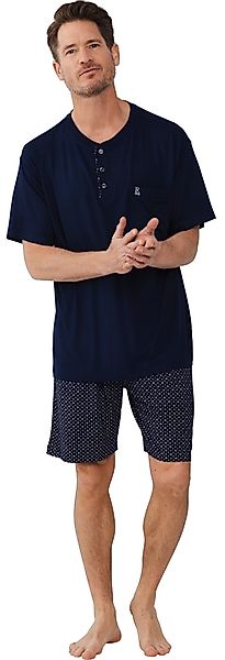 Robson Schlafanzug Herren Shorty Pyjama kurz günstig online kaufen