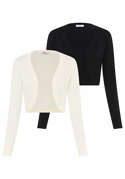 Laura Scott Bolero 2er-Pack, mit femininer, figurschmeichelnder Silhouette günstig online kaufen