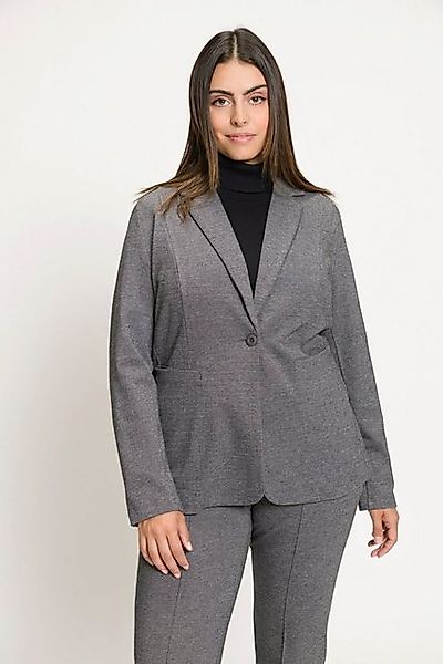 Ulla Popken Blusenblazer Sweat-Blazer günstig online kaufen