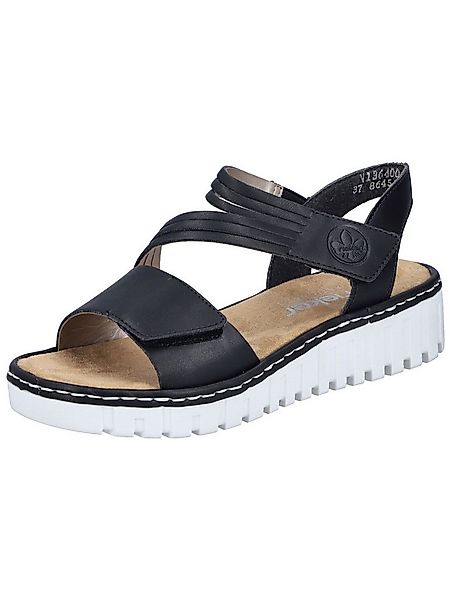Rieker Rieker Sandalen Lederimitat Keilsandalette günstig online kaufen