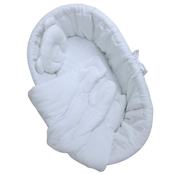 Babymajawelt Babybettwäsche MUSSELIN Ersatz Bett Set günstig online kaufen