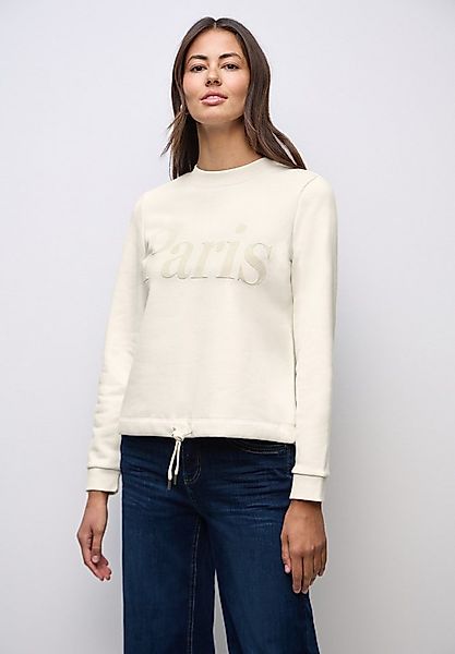 STREET ONE Sweatshirt mit Wording-Print günstig online kaufen